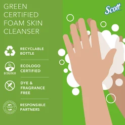 Kleenex® Foam Skin Cleanser Soap, Unscented, 33.8 Oz, Carton of 6 Cleansers
