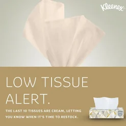 Kleenex® FSC Certified 2-Ply Facial Tissues, 8 2/5