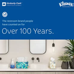 Kleenex Multifold Paper Towels (01890), White, 16 Packs / Case, 150 Tri Fold Paper Towels / Pack, 2,400 Towels / Case