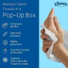 Kleenex®1-Ply Hand Towels in a Pop-Up Box, 120 Sheets Per Box, Pack Of 18 Boxes