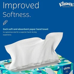 Kleenex® 1-Ply Paper Towels In A Pop-Up Box, Pack Of 120 Sheets