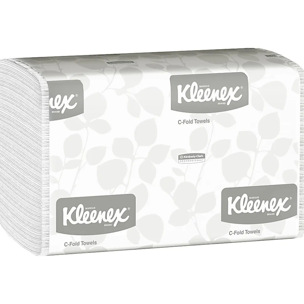 Kleenex® Professional C-Fold Paper Towels, 150 Sheets Per Pack, Case of 16 Packs