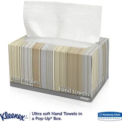 Kleenex® Ultra-Soft 1-Ply Folded Paper Towels In Pop-up Box, Pack Of 70 Sheets