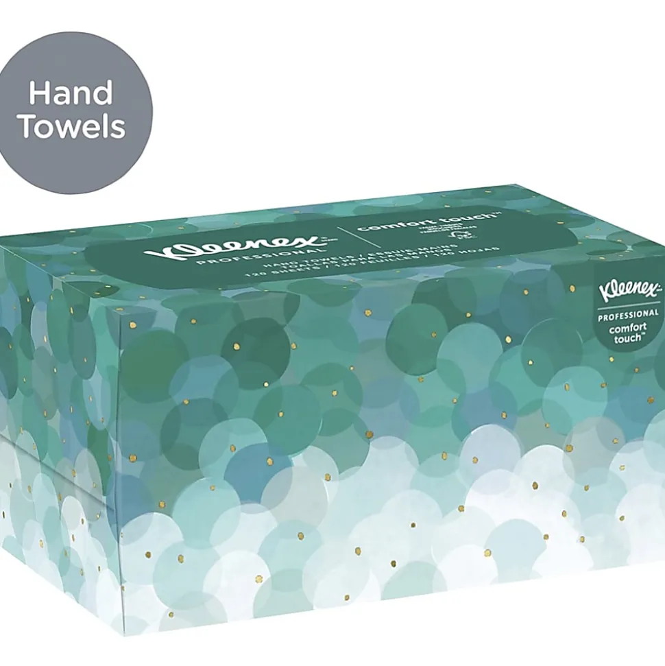 Kleenex® Ultra-Soft 1-Ply Folded Paper Towels In Pop-up Box, Pack Of 70 Sheets