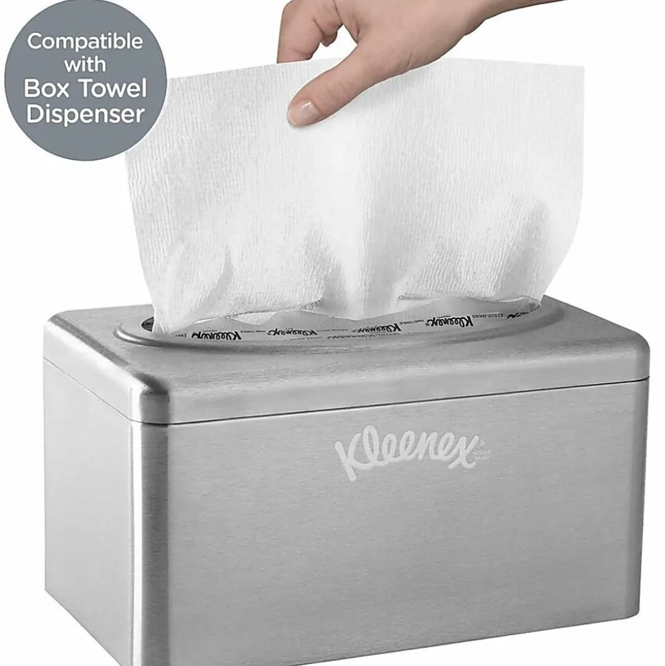 Kleenex® Ultra-Soft 1-Ply Paper Towels In Pop-Up Box, 70 Paper Sheets Per Pack, Case Of 18 Packs