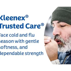 Kleenex® Ultra Soft 3-Ply Unscented Tissues, 8-1/4