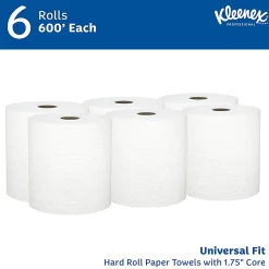 Kleenex® Universal Hard Roll Paper Towels (50606), 1.75