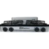 Koblenz 4-Burner Outdoor Stove, Silver