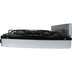 Koblenz 4-Burner Outdoor Stove, Silver