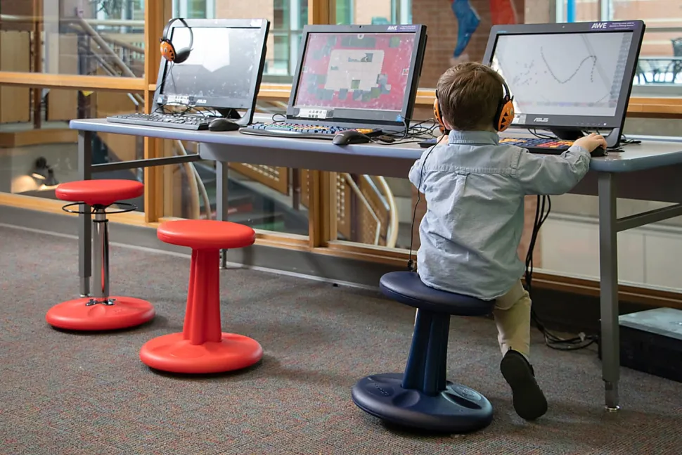 Kore Design™ Kids Wobble Chair, Teal