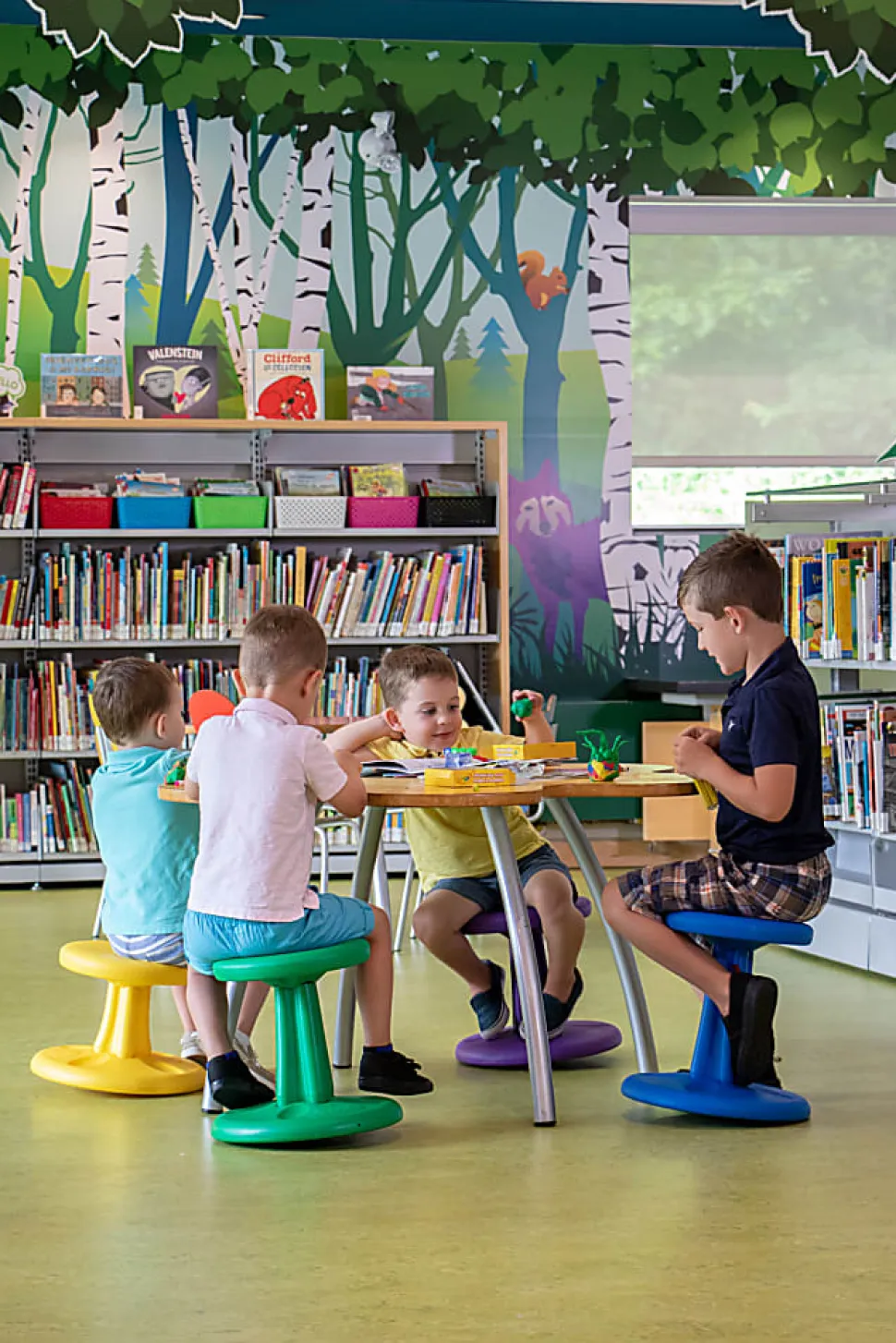 Kore Design™ Kids Wobble Chair, Teal