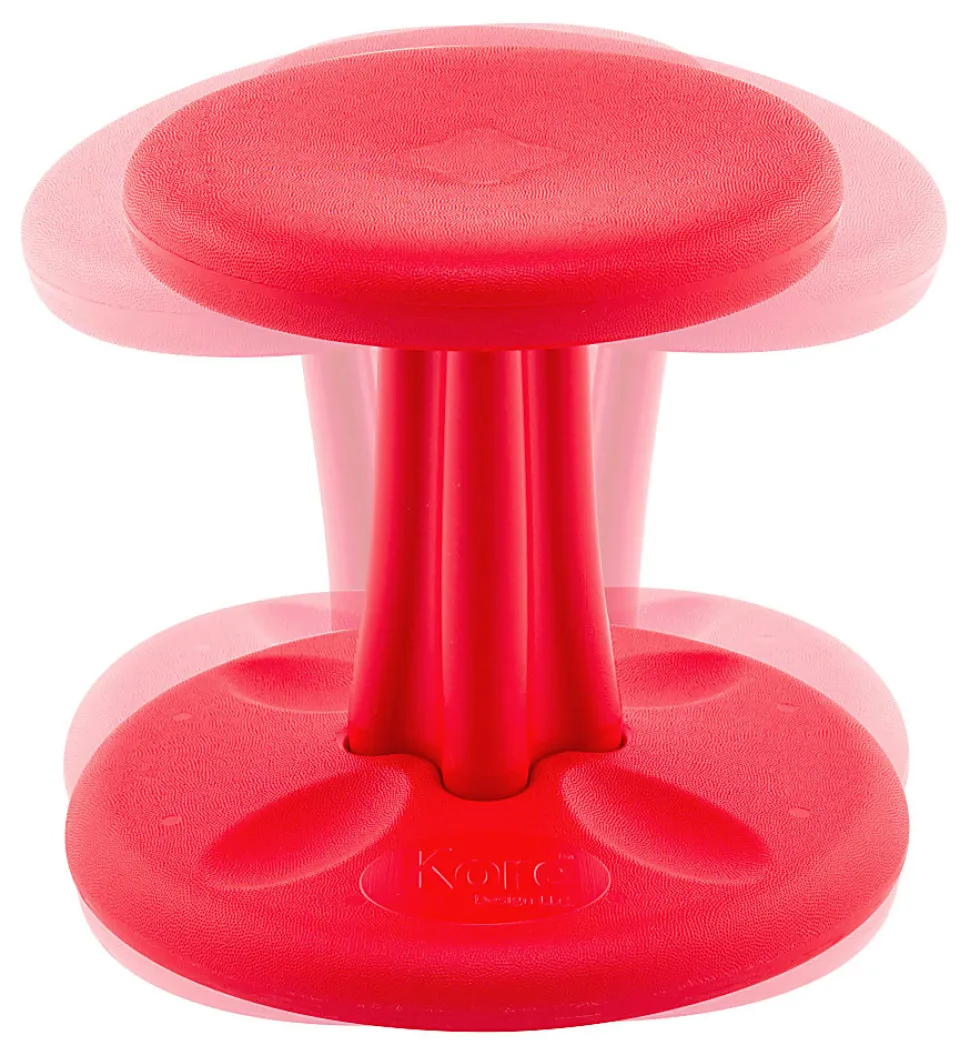 Kore Design™ Pre-School Wobble Chair 12", Red