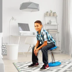 Kore Kids Adjustable Wobble Chair, 15-1/2" to 21-1/2"H, Blue