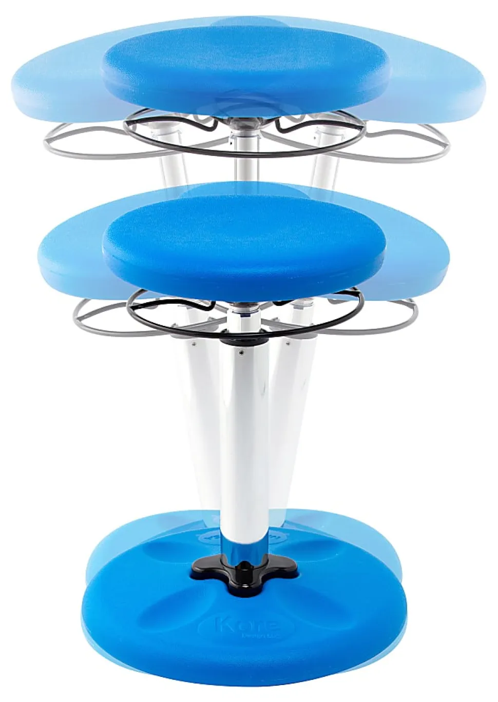 Kore Kids Adjustable Wobble Chair, 15-1/2" to 21-1/2"H, Blue