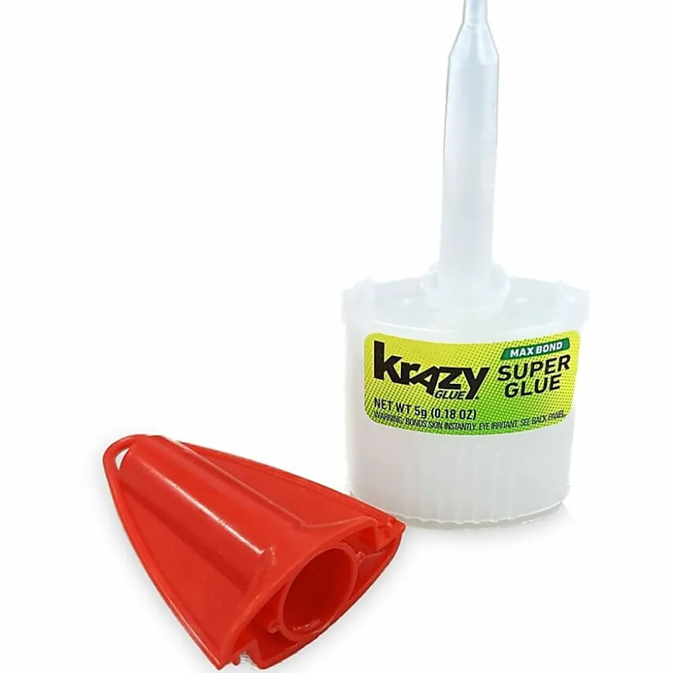 Krazy® Glue Advanced Formula With Precision Applicator, Clear, 5 Grams