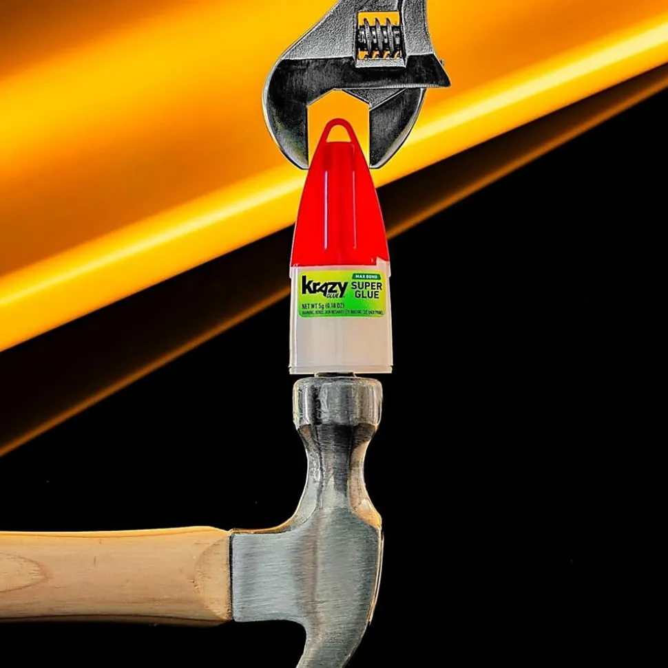 Krazy® Glue Advanced Formula With Precision Applicator, Clear, 5 Grams