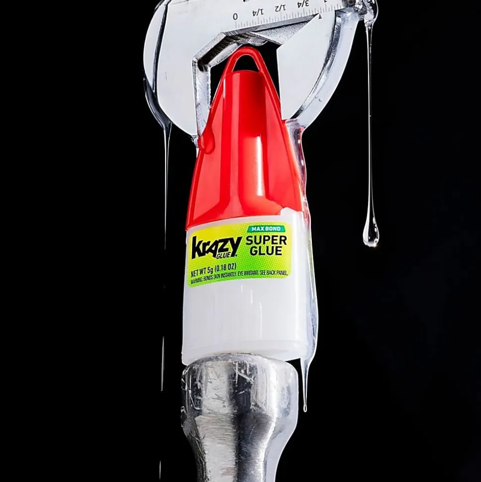 Krazy® Glue Advanced Formula With Precision Applicator, Clear, 5 Grams