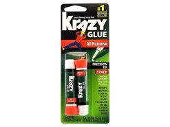 Krazy® Glue Clear Original, .07 Oz Tubes, Pack Of 2