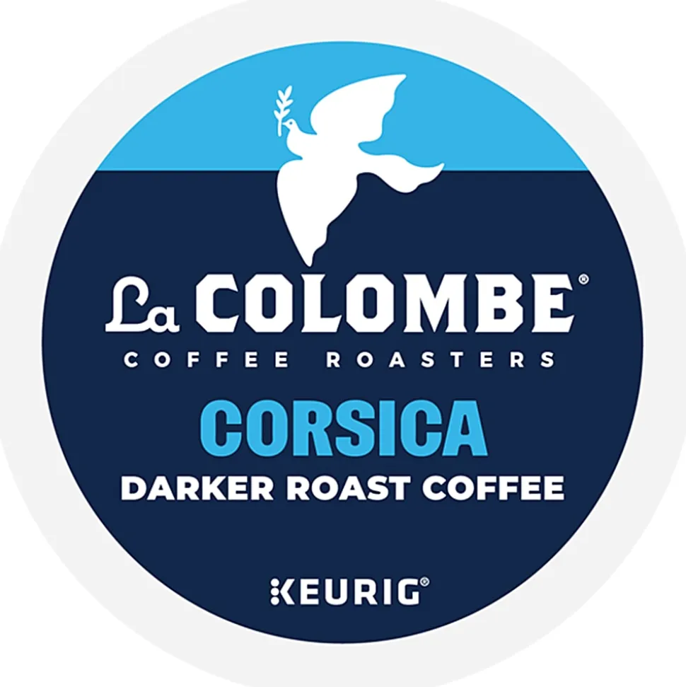 La Colombe® Corsica Dark Roast Coffee Keurig K-Cup Pods, Single Serve, Pack Of 20 Pods