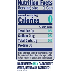 LaCroix® Core Sparkling Water with Natural Lemon Flavor, 12 Oz, Case of 24 Cans