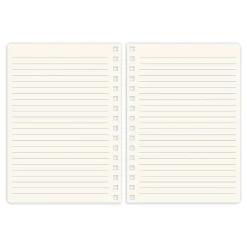 Lady Jayne Vegan Leather Softcover Spiral Journal, 6-1/4" x 8-1/2", Legal Rule, 144 Pages, Today