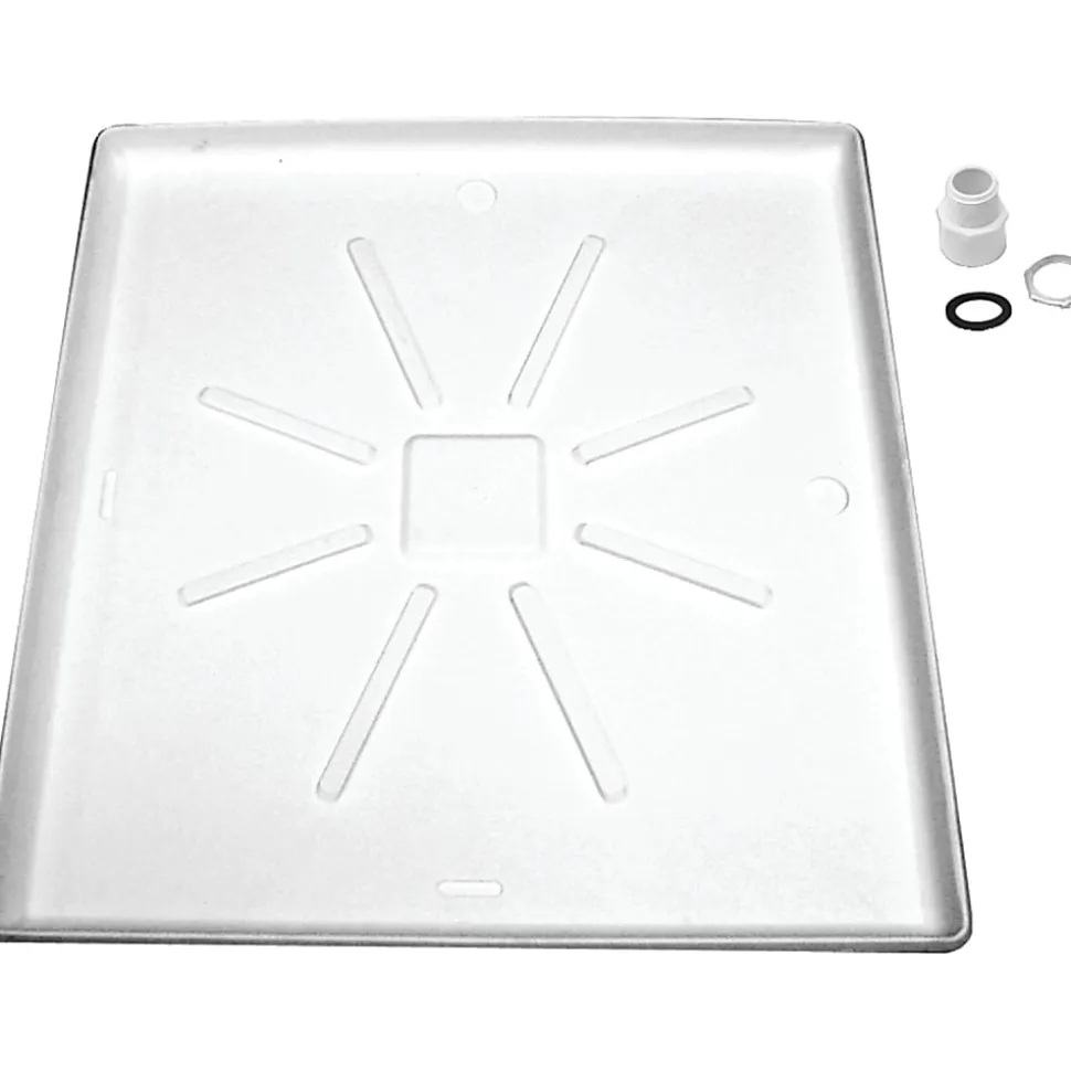 Lambro® Oversized Washing Machine Tray, White, 1781