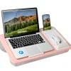 LapGear Atlas Lap Desk, 21-1/8" x 12", Blush Pink, 92004-RP