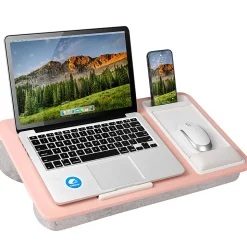LapGear Atlas Lap Desk, 21-1/8" x 12", Blush Pink, 92004-RP
