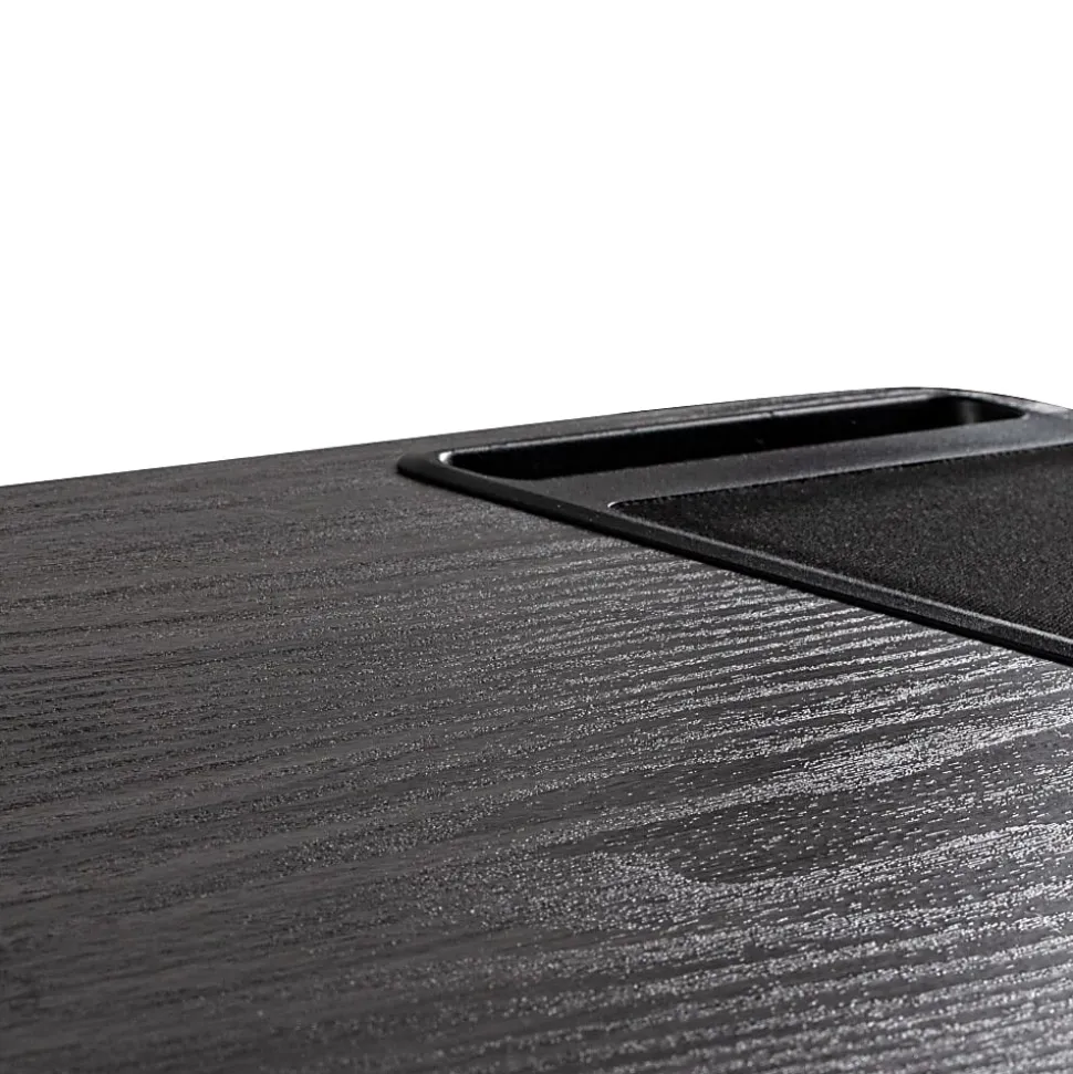 LapGear® Home Office Pro Lap Desk, 21.1” x 14” x 2.6”, Gray Woodgrain