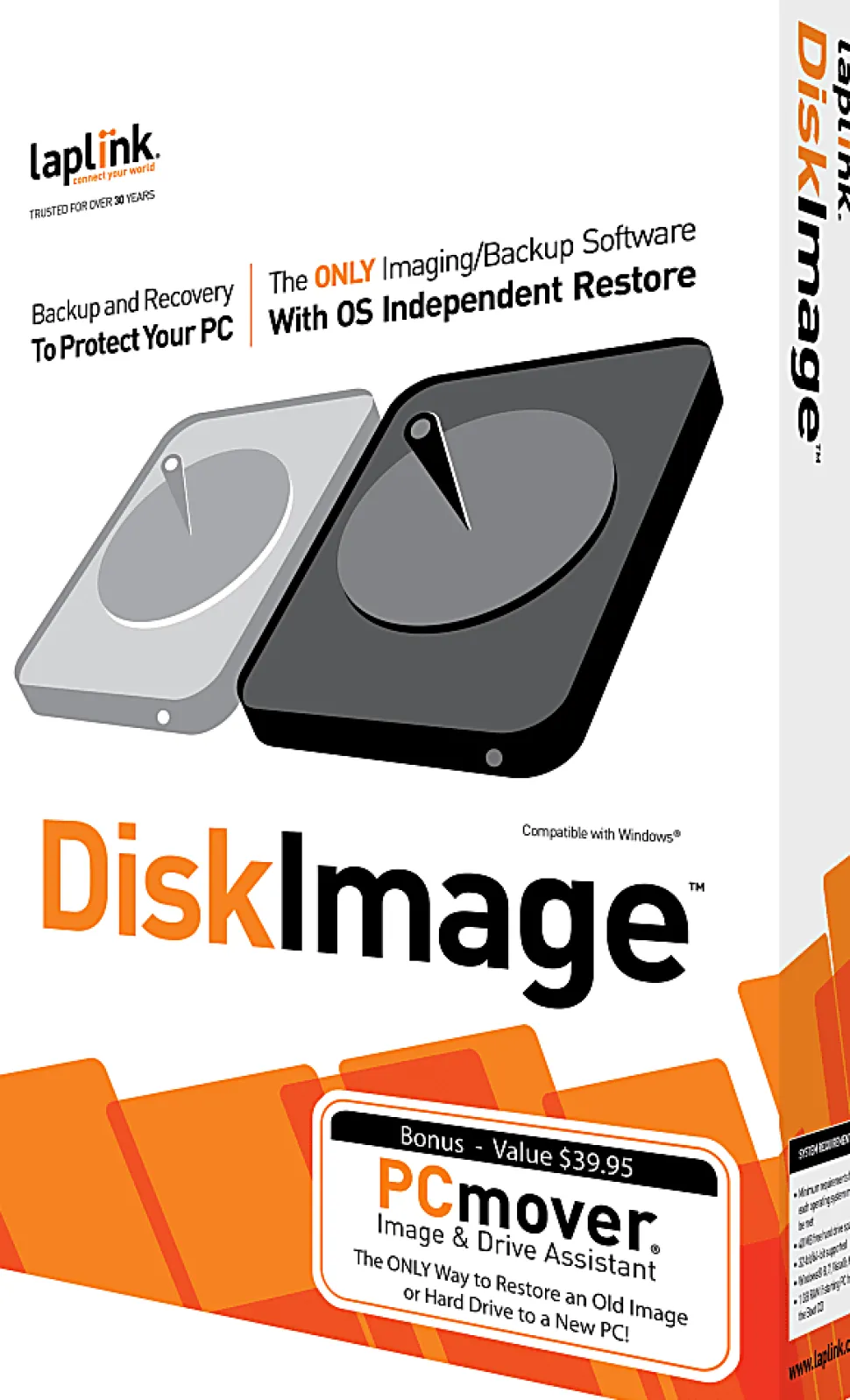 Laplink® DiskImage™, Disc