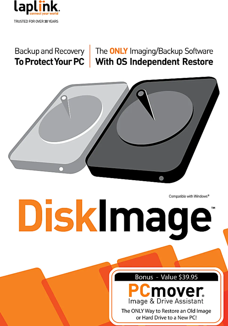 Laplink® DiskImage™, Disc