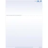 Laser 2-Sided Healthcare Medical Billing Statements, Preprinted MC/Visa Credit Card Accepted, 1-Part, 8-1/2" x 11", Blue, Pack Of 1,000 Sheets