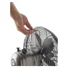 Lasko 12" Classic Metal Table Fan, 12" Diameter, 3 Speed, Quiet, Carrying Handle, Oscillating, 17.3"H x 13.3"W, Metal