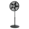 Lasko® Elegance And Performance 18" 3-Speed Pedestal Fan, 54.5"H x 20.5"W x 20.5"D, Black