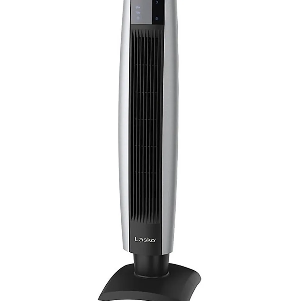 Lasko 2711 Floor Fan - 3 Speed - Oscillating, Timer, Carrying Handle, Quiet