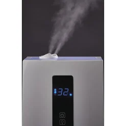 Lasko Quiet Ultrasonic Digital Warm and Cool Mist Humidifier - Warm Mist, Cool Mist, Ultrasonic - Black, White