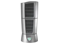 Lasko Wind Tower Fan, 152.4 mm Fan Diameter, 3 Speed, Oscillating, 14"H x 6"W x 6"D, Platinum