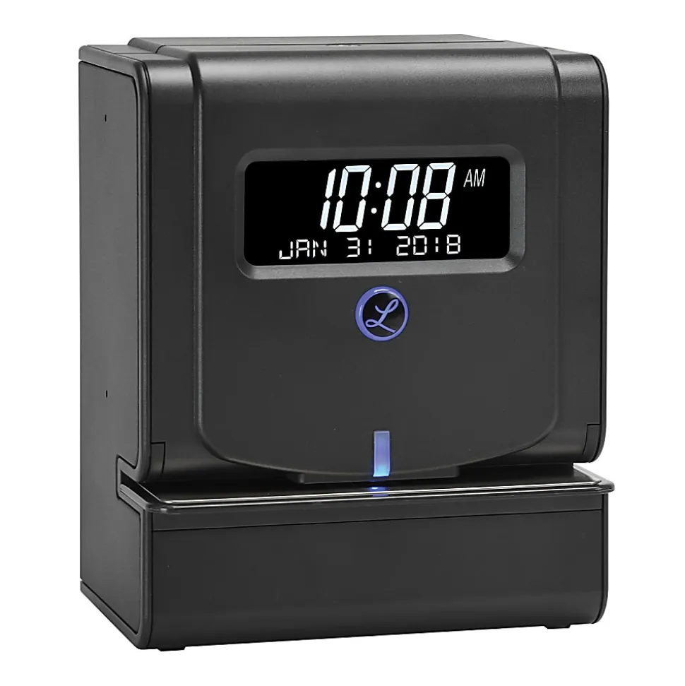 Lathem 2100 HD Heavy-Duty Thermal Print Time Clock, Gray