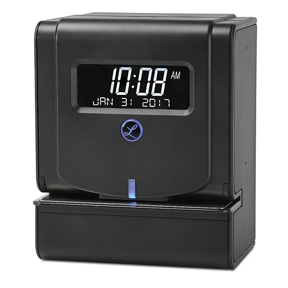Lathem 2100 HD Heavy-Duty Thermal Print Time Clock, Gray