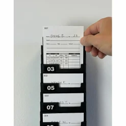 Lathem Time Cards, Numbered 1-100, 2-Sided, 3 3/8