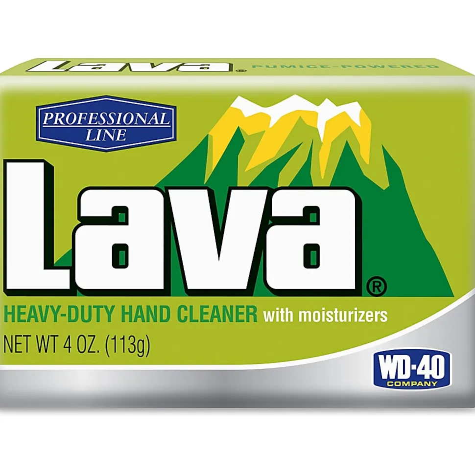 Lava® Solid Hand Soap, Unscented, 4 Oz, Carton Of 48 Bars
