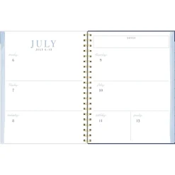 Leah Bisch™ for Mead Cambridge® Academic 2026-2027 Weekly Monthly Planner, Bow Trellis, Large, 8 1/2