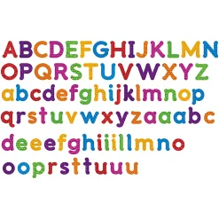 Learning Resources Upper/Lower Case Magnetic Letters - 82 Pieces - Lowercase Letters, Uppercase Letters Shape - 7725