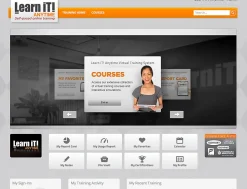Learn iT! Anytime Online Training, 1 Year Subscription Card