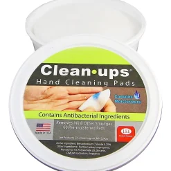 Lee Clean-Ups® Hand Cleaning Pads, Pack Of 60