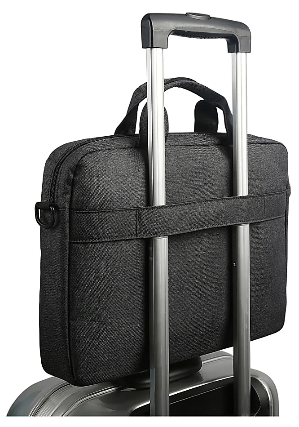 Lenovo® Casual Toploader T210 Messenger Bag With 15.6" Laptop Pocket, Black