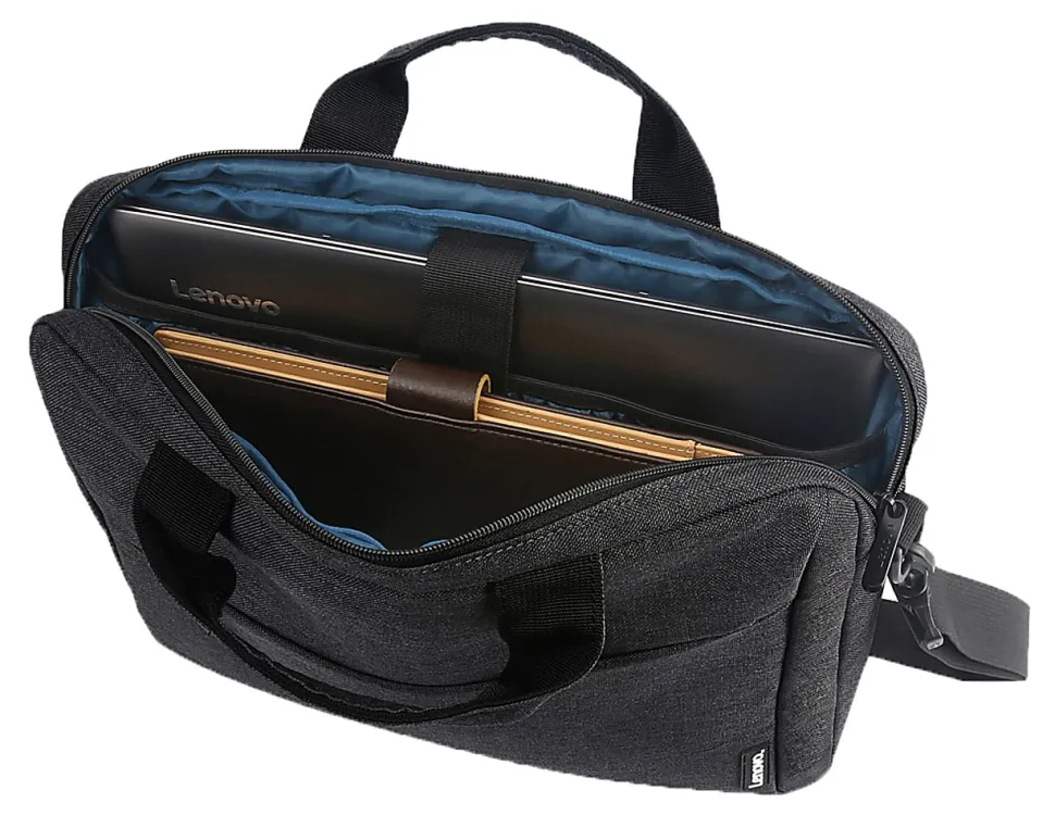 Lenovo® Casual Toploader T210 Messenger Bag With 15.6" Laptop Pocket, Black