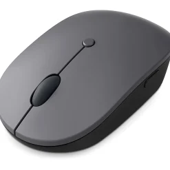 Lenovo Go USB-C Wireless Mouse - Storm Grey - Blue Optical - Wireless - 2.40 GHz - Rechargeable - USB Type C - 4000 dpi - Scroll Wheel - 5 Button(s)