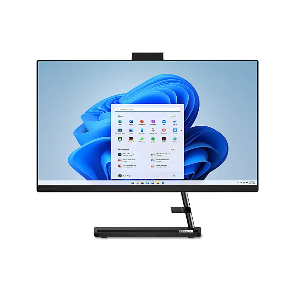 Lenovo IdeaCentre AIO 3i Desktop PC, 23.8" Touch Screen, Intel Core™ i5, 8GB Memory, 256GB Solid State Drive, Windows® 11 Home