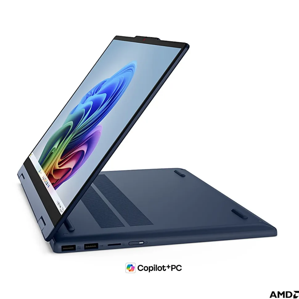 Lenovo IdeaPad 5a 2-in-1 Laptop, 14" Touchscreen, AMD Ryzen 7, 16GB Memory, 512GB Solid State Drive, Windows 11, Total Qty 1